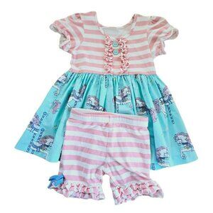 Eleanor Rose Carousel Outfit 6/7 Y